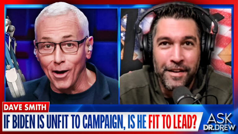 comedian Dave Smith and Dr. Drew in 2024