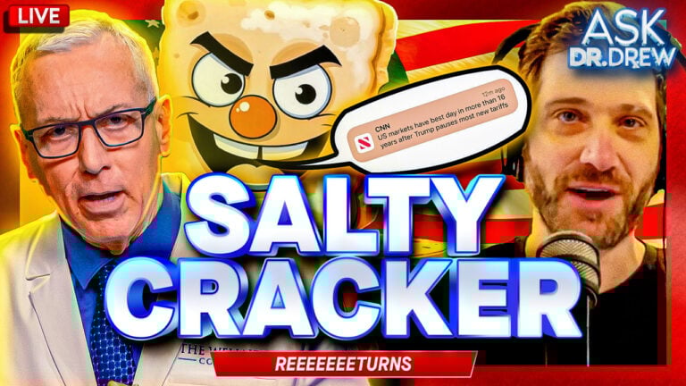 Salty Cracker on Ask Dr Drew in April 2025