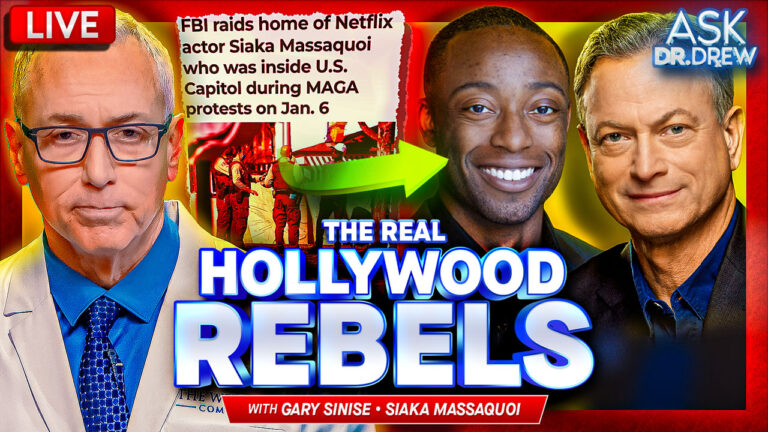 Gary Sinise (Lt. Dan in Forrest Gump) & Siaka Massaquoi (Raided By FBI After Jan 6) – Ask Dr. Drew