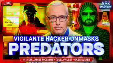 Dr. James McGibney (of Bully Hunter and Bullyville) with Dr. Drew Pinsky in 2025