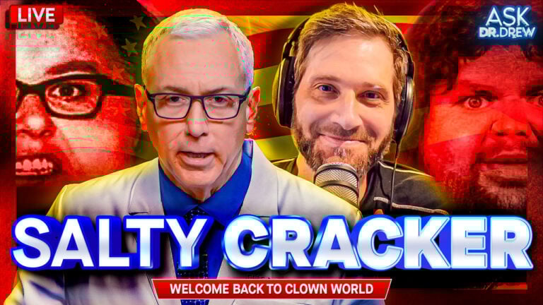 Salty Cracker and Dr. Drew in 2025